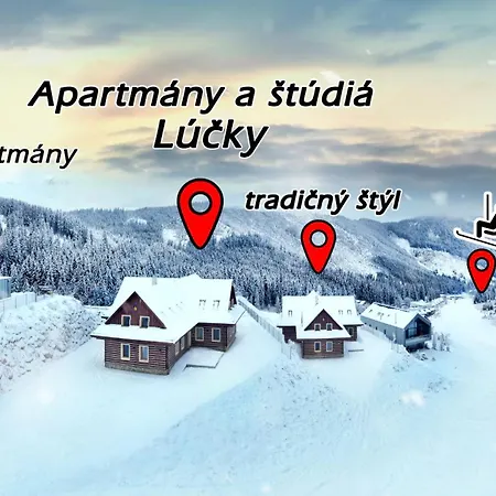 A štúdiá Lúčky, Ski-in Ski-out ,chopok Jasná, Apartamento Demanovska Dolina